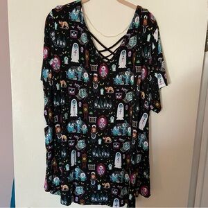Disney parks haunted mansion tee size 3X